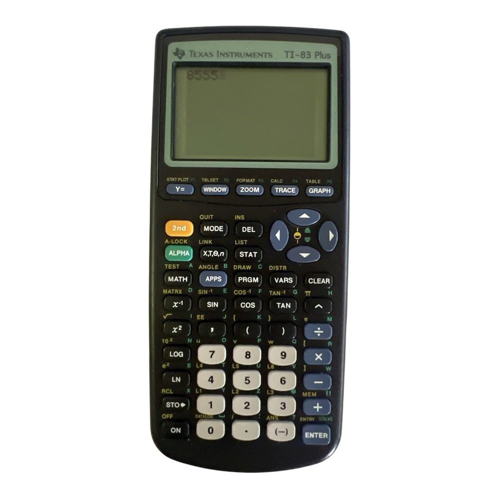 Texas Instruments TI-83 Plus Graphing calculator used and working